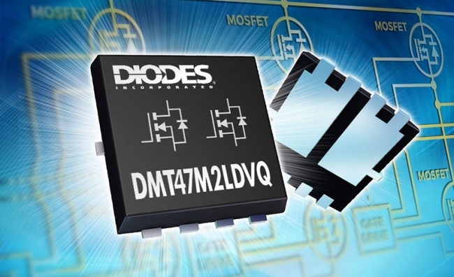 Diodes Incorporated Ƴϳù淶 3.3mm x 3.3mm װ 40V ˫ MOSFET