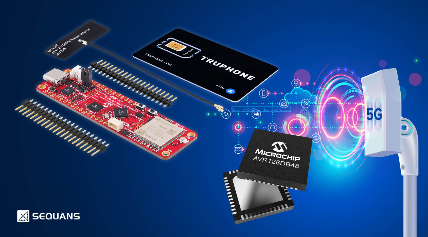 Microchip推出全新8位单片机开发板，可连接5G LTE-M窄带物联网网络