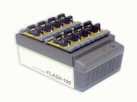 新世代量产型高效能FLASH IC烧录器FLASH-100