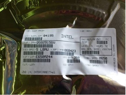 进口电脑配件QG82915GV SL8AU INTEL 06年 全新原封包原包原盒