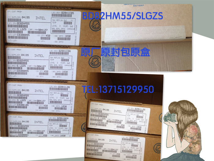 原封包原盒INTEL芯片BD82HM55 SLGZS 10年
