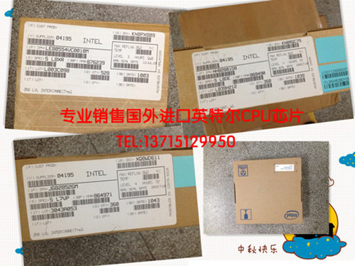 进口原装真空包装芯片NH82801DB SL8DE INTEL 10年