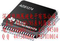 德州仪器的四路128kHz24 位同步采样 - ADC ADS1274IPAPT