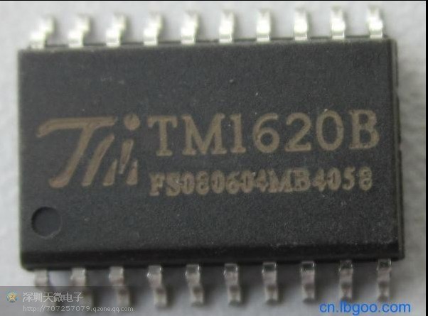 42λLEDʾIC TM1620B