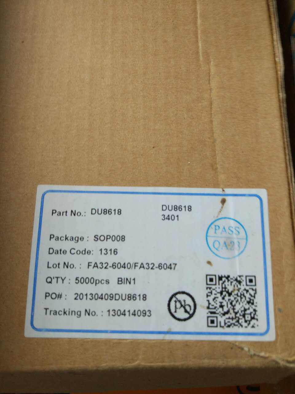 供应非隔离驱动芯片1.8W占空比DU8618