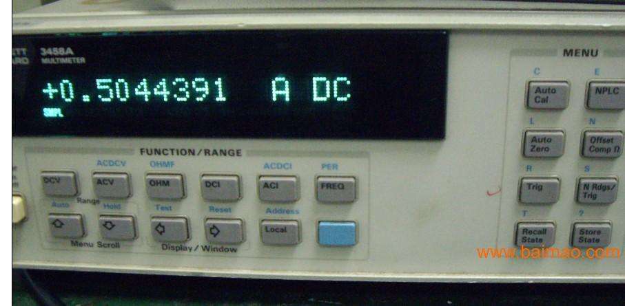 供应 Agilent 3458A数字万用表