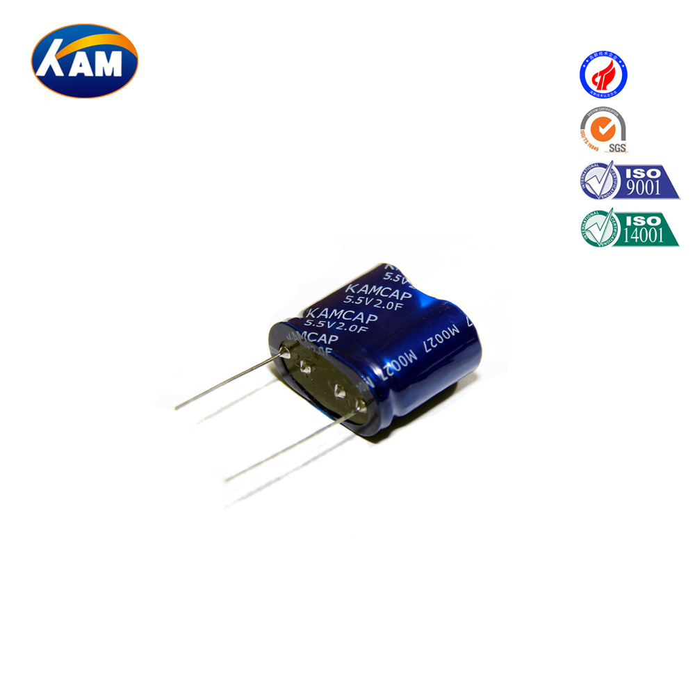 KAMCAP品牌厂家直销5.5V2F超级电容器法拉电容器