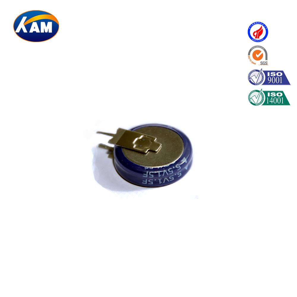 KAMCAP品牌厂家直销5.5V1.5F超级电容器法拉电容器