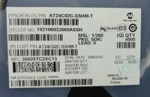 AT24C02C-SSHM-T Microchip AT24C02C-SSHM-T Microchip