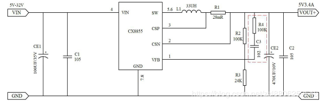 CX88555V4A CCCV DC-DC ͬѹ IC