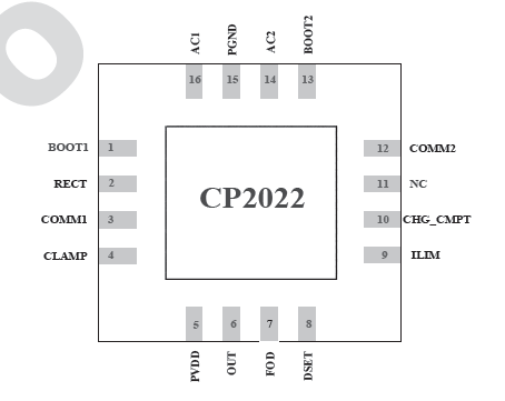3W无线电源接收器CP2022--科瑞芯供应