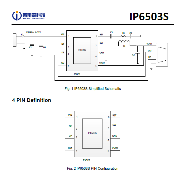 IP6503S-2A4高效率高性价比3.1A车充方案