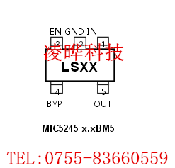 MIC5245-2.5BM5