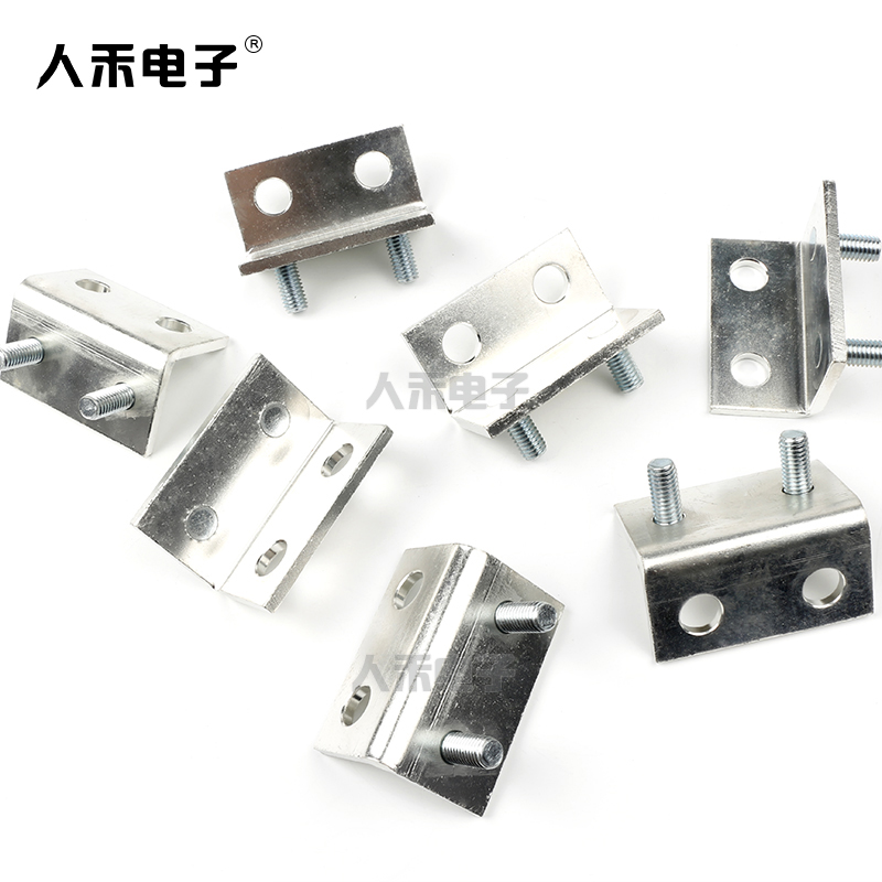 【人禾电子】新能源定制铜排连接 打孔铆钉 紫铜镀锡