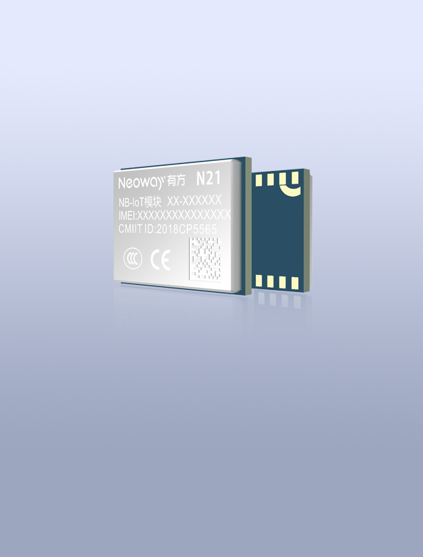 N21是一款高性能、低功耗单模NB-IoT模块，可内置运营商贴片SIM卡（eSIM)